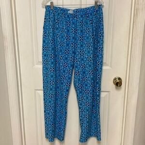 Mayfair Blue Patterned Pajama Pants